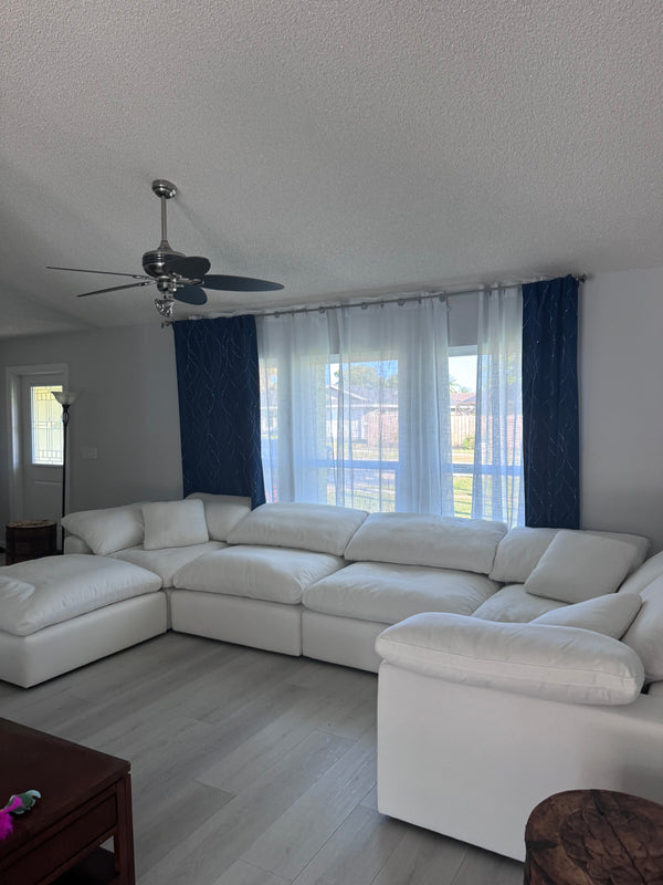 Garelli sectional in the home of Paulina Bahary