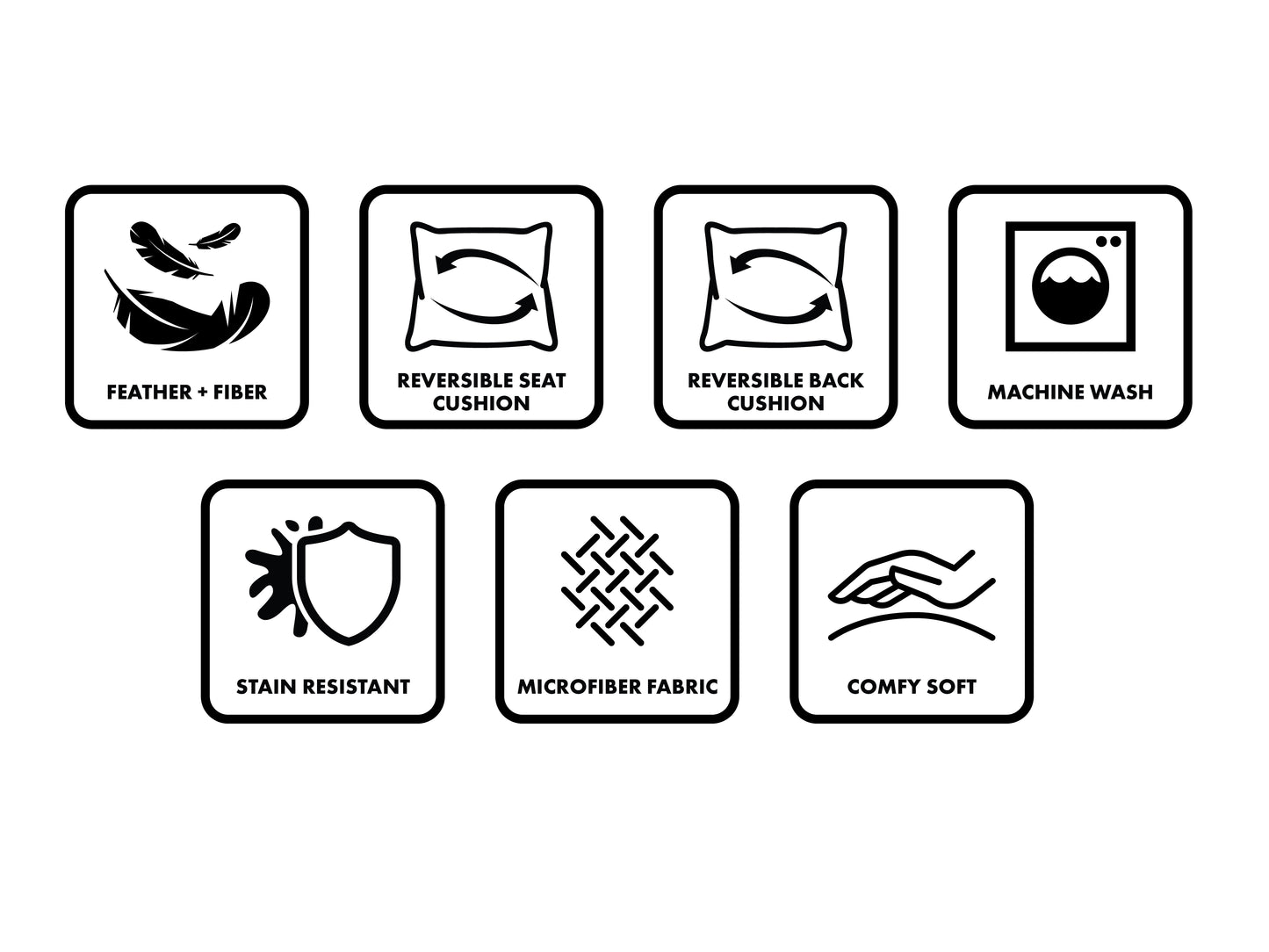 Key Features of Compact 7-Piece Modular Sectional