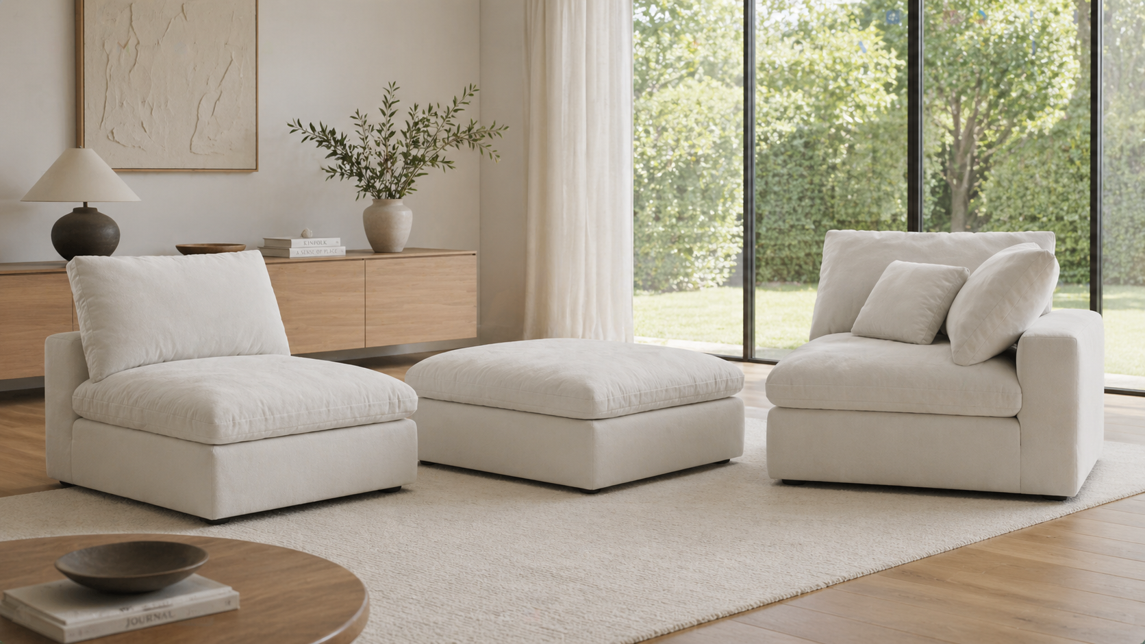 Modular Chairs & Ottomans - Garelli Furniture