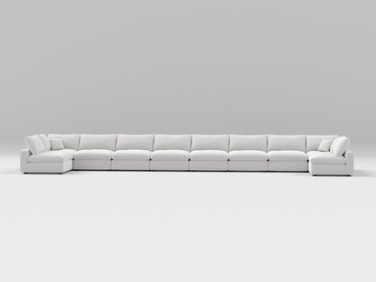 10-piece Oversized Modular Sectional (U-Shape)