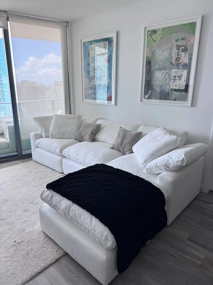Garelli sofa in Caleb MIlobsky's home