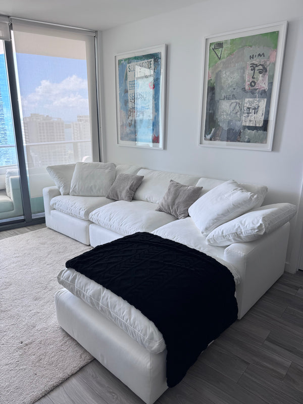 Garelli sectional in the home of Caleb Milobsky
