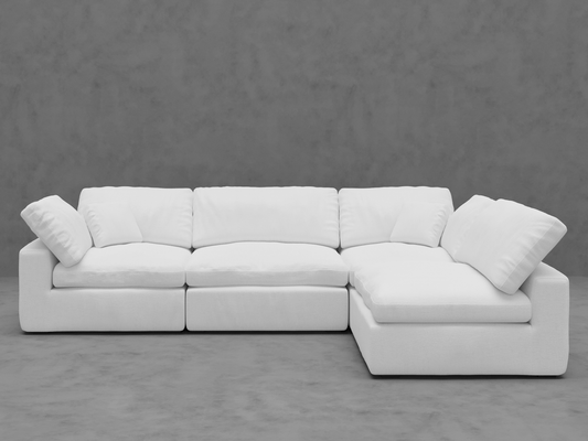 4-Piece Modular Sectional (Armless Chase)