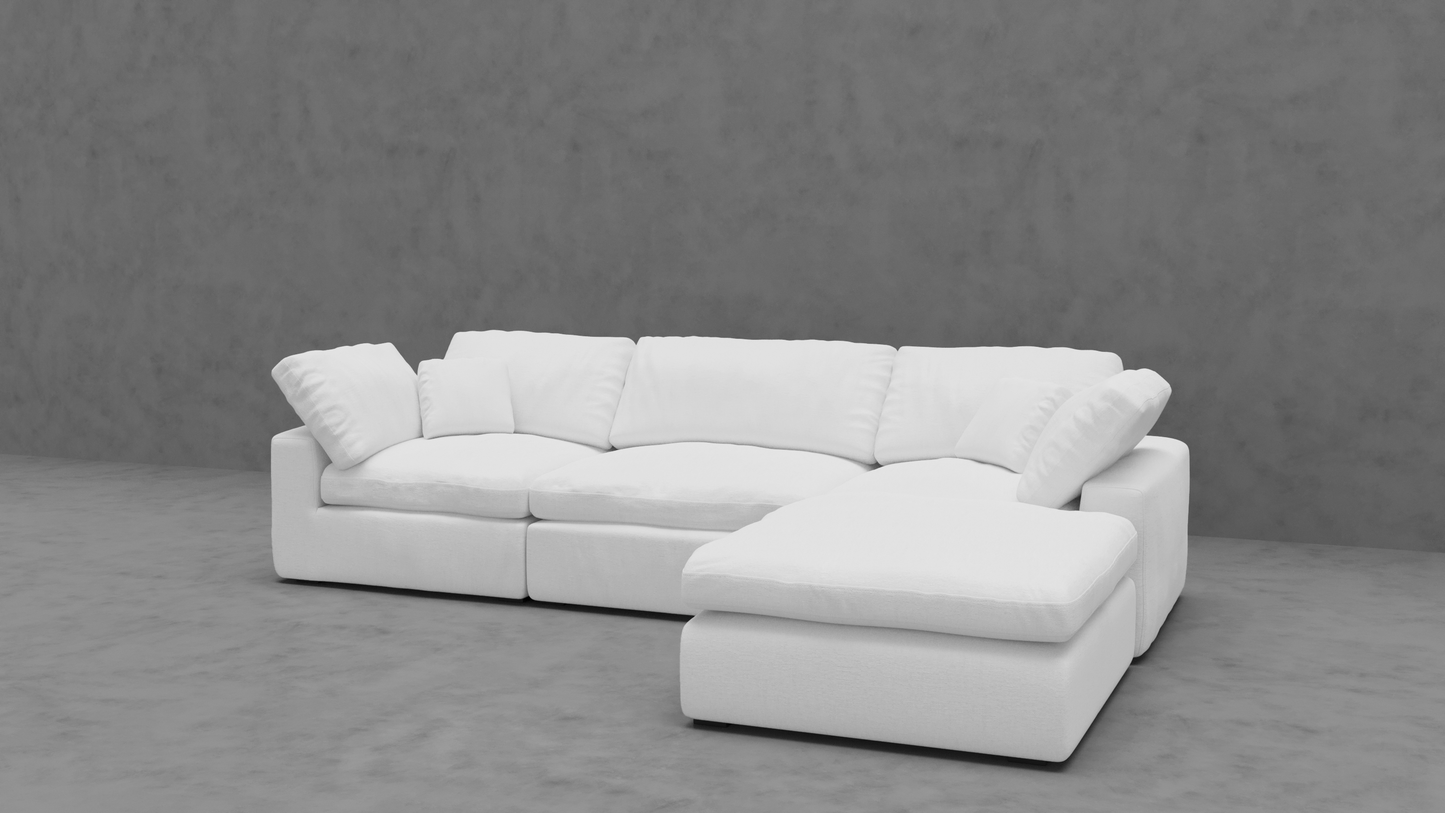 4-Piece Modular Classic Sectional