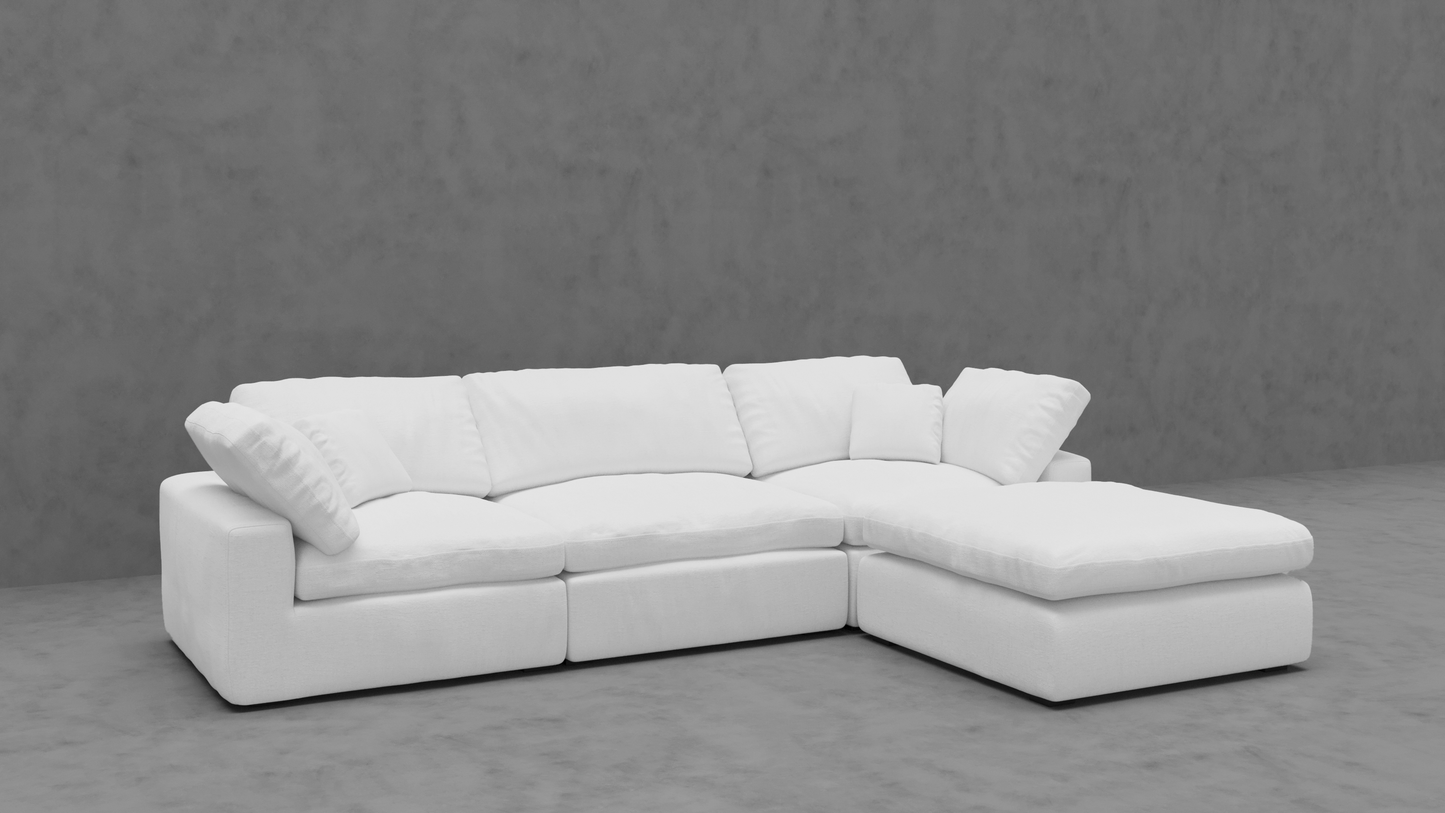 4-Piece Modular Classic Sectional