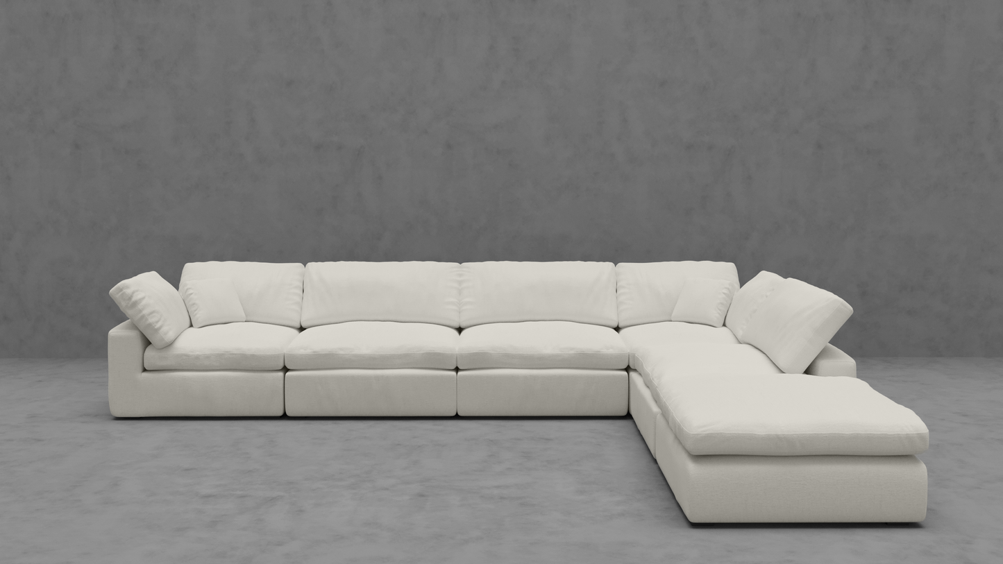 6-Piece Modular Sectional Sofa