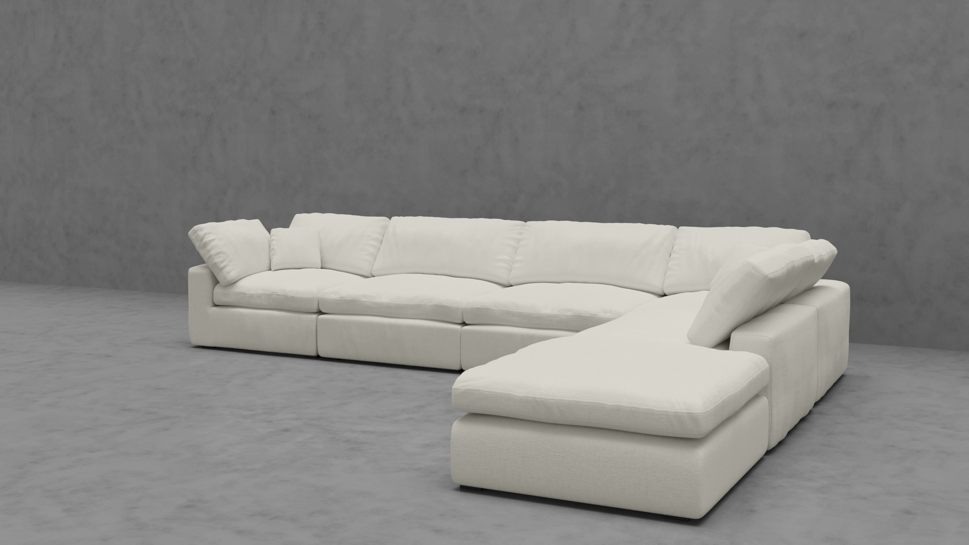 6-Piece Modular Sectional Sofa