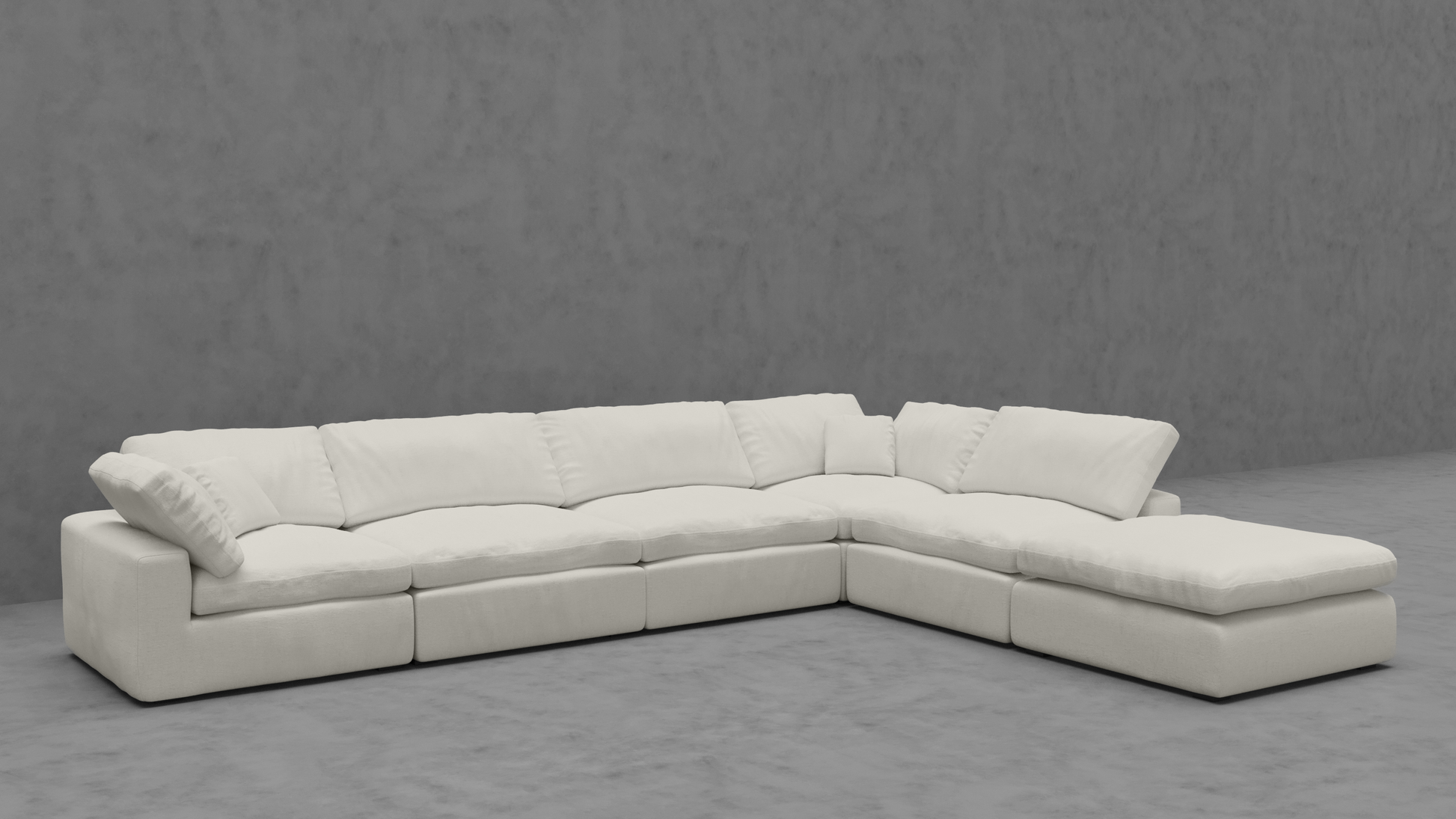 6-Piece Modular Sectional Sofa