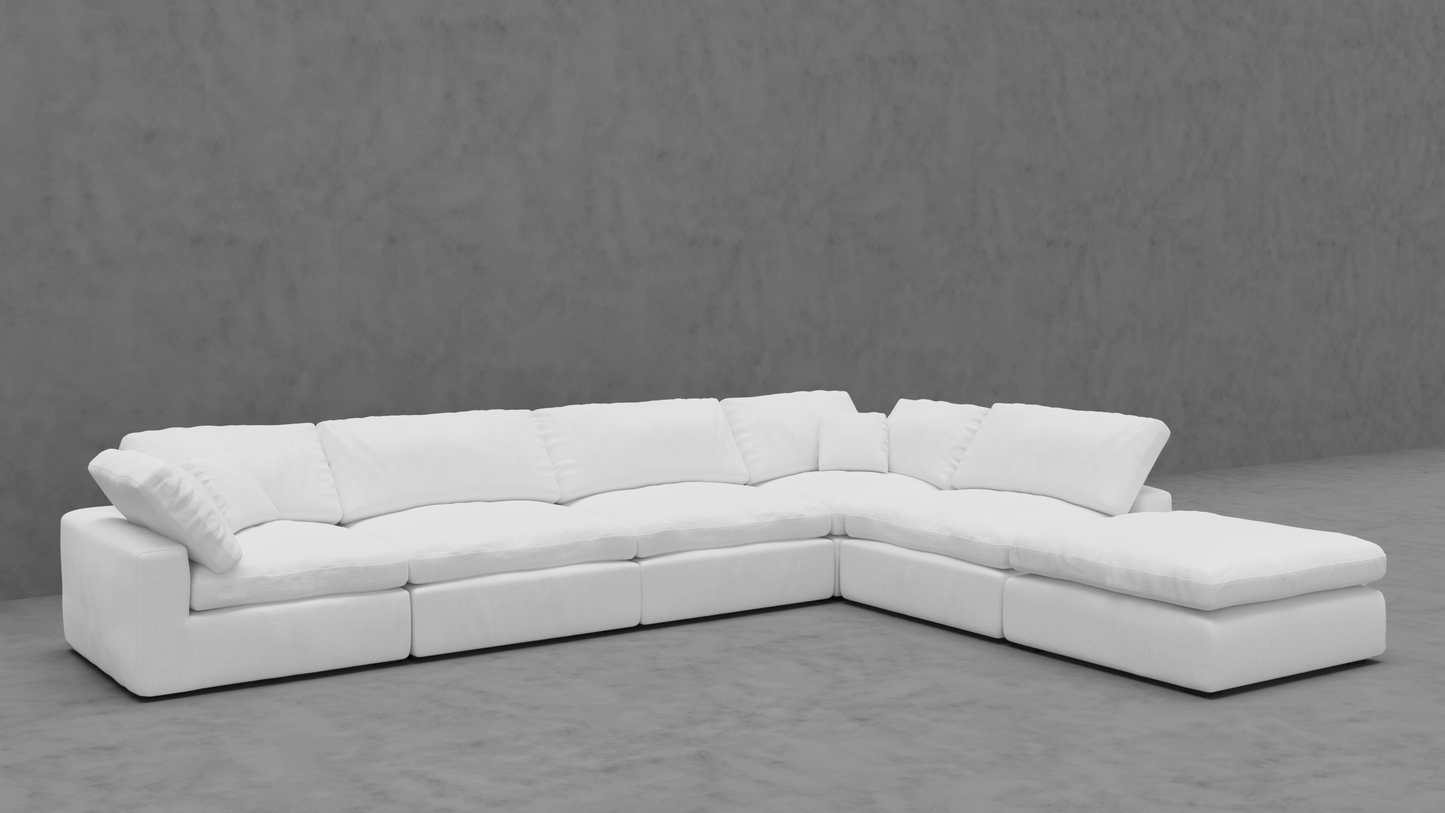 6-Piece Modular Sectional Sofa