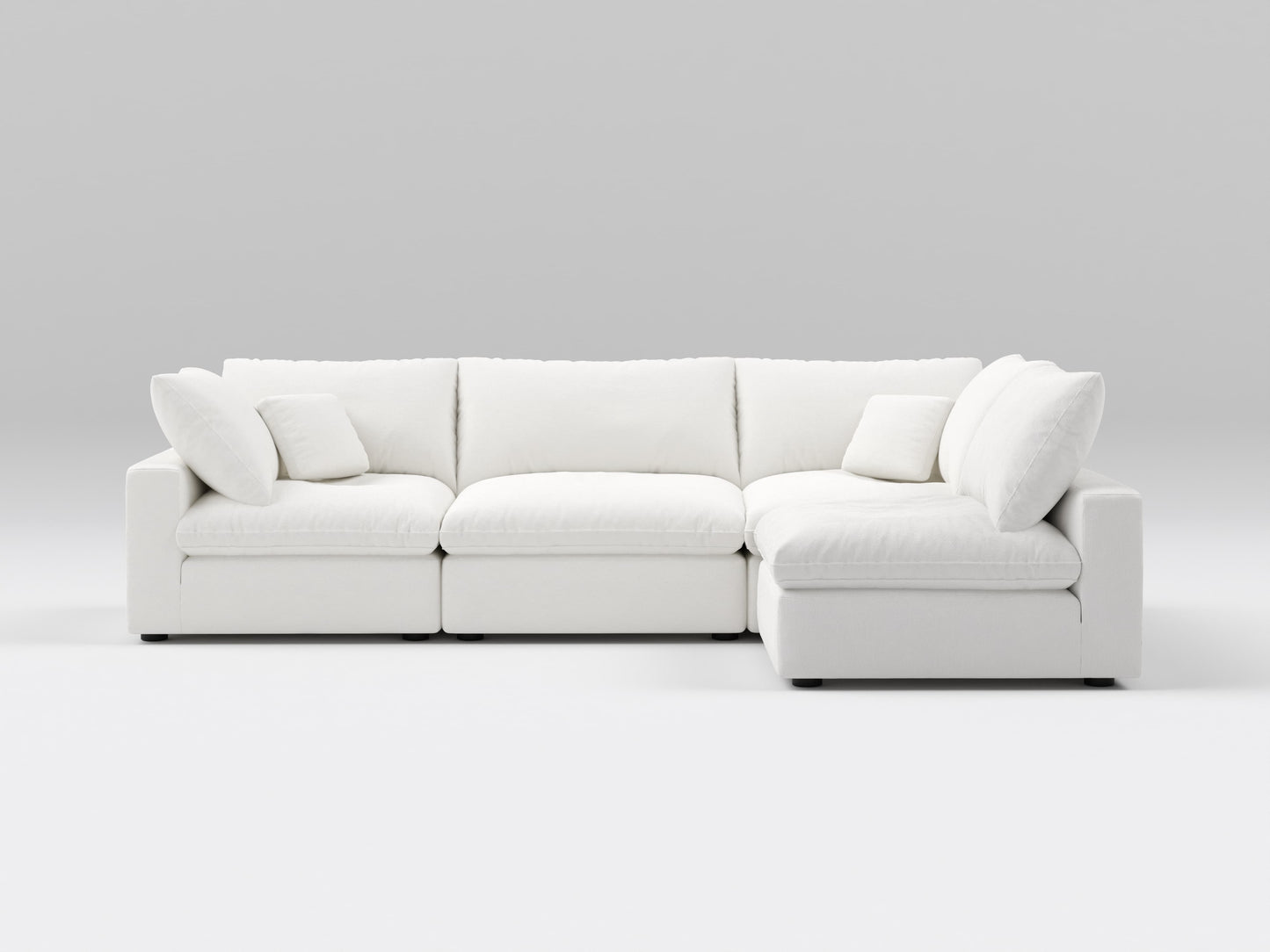 4-Piece Modular Sectional (Armless Chase)