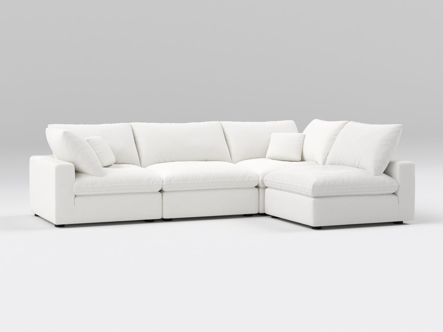 4-Piece Modular Sectional (Armless Chase)