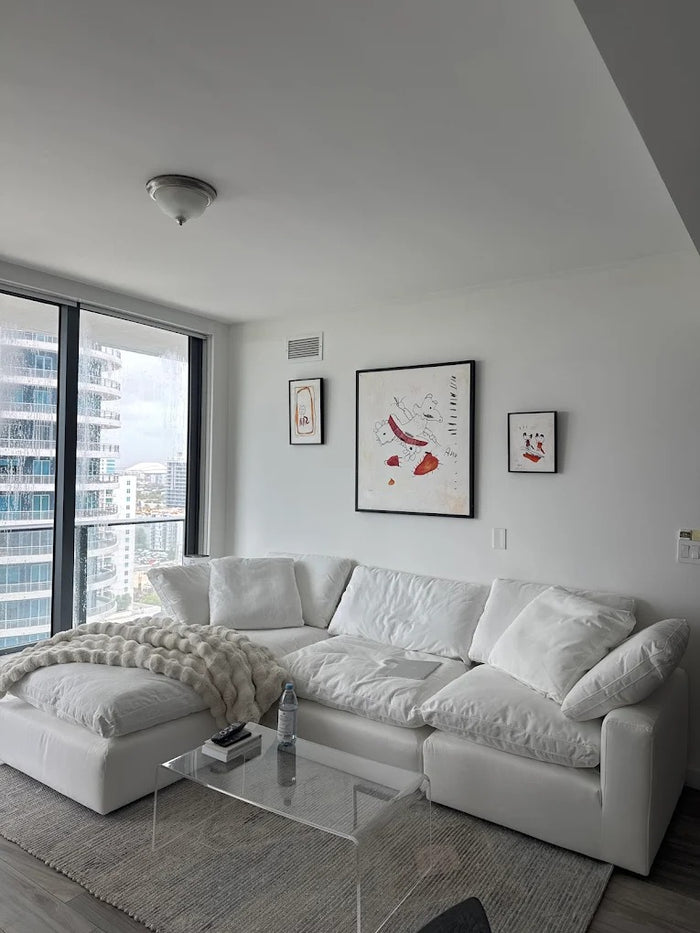 Garelli sofa in Anna Baker's home