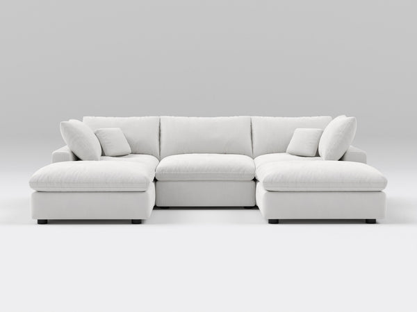 5-Piece Modular Classic Sectional (U-Shape)