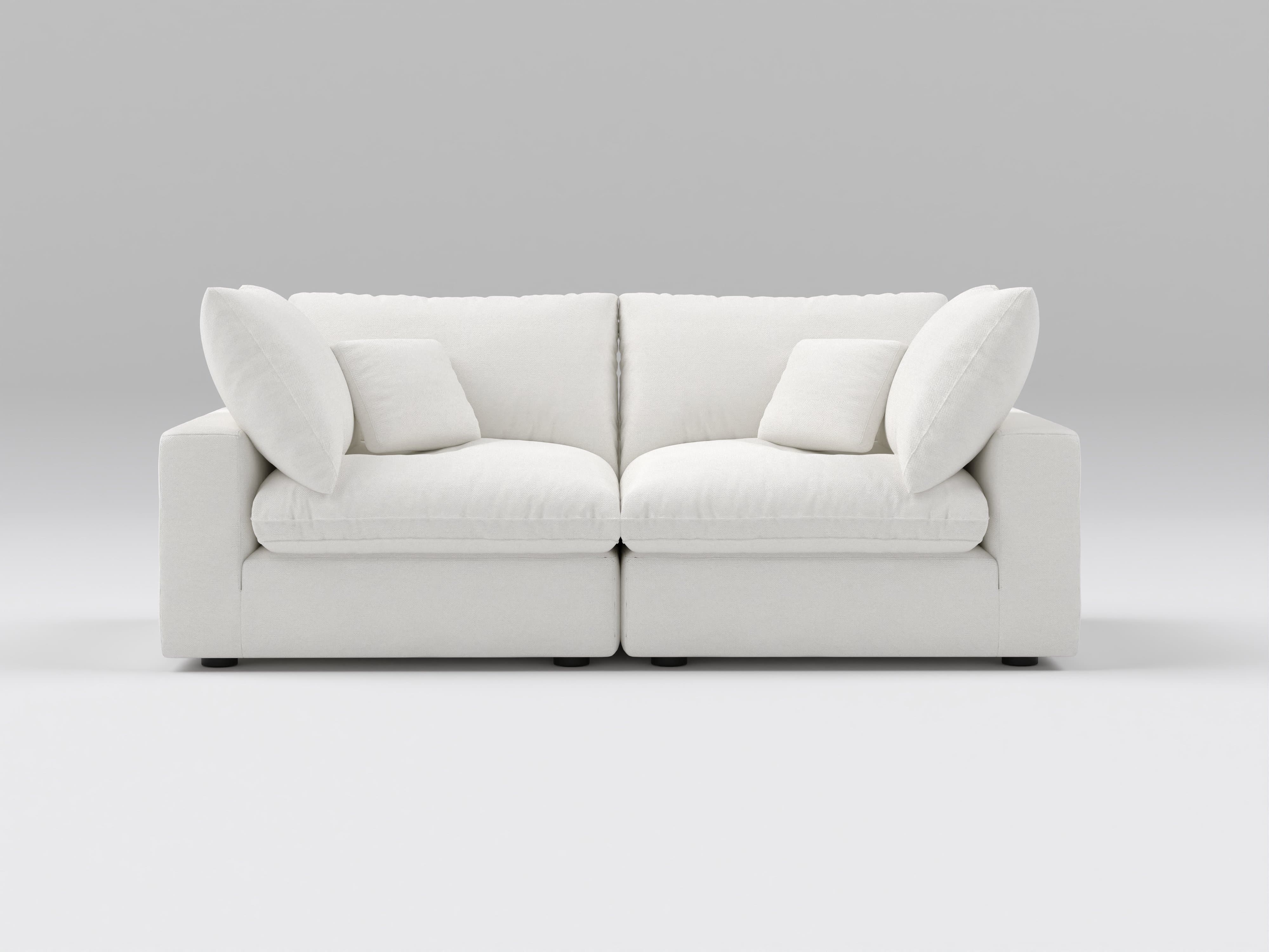 Luxury Modular Sectionals | 2-Piece Modular Sofa | Garelli