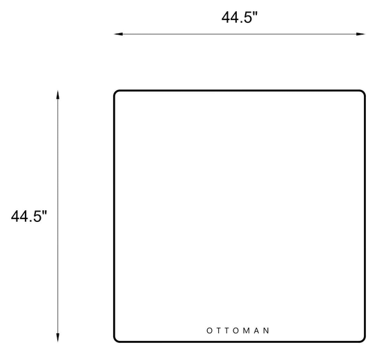 Modular Ottoman Dimensions