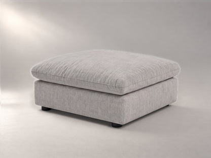 Modular Ottoman in Grey, right view | Garelli