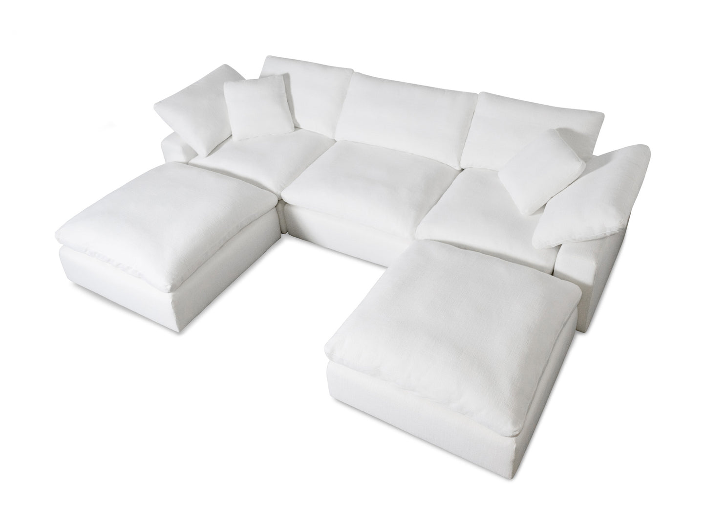 5-Piece Modular Classic Sectional (U-Shape)