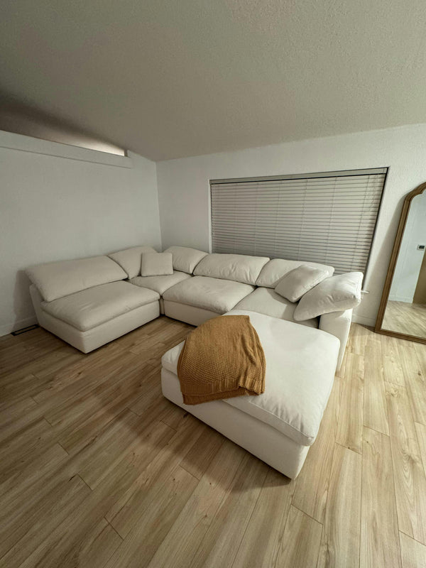 Garelli sectional in the home of Shariff Sou