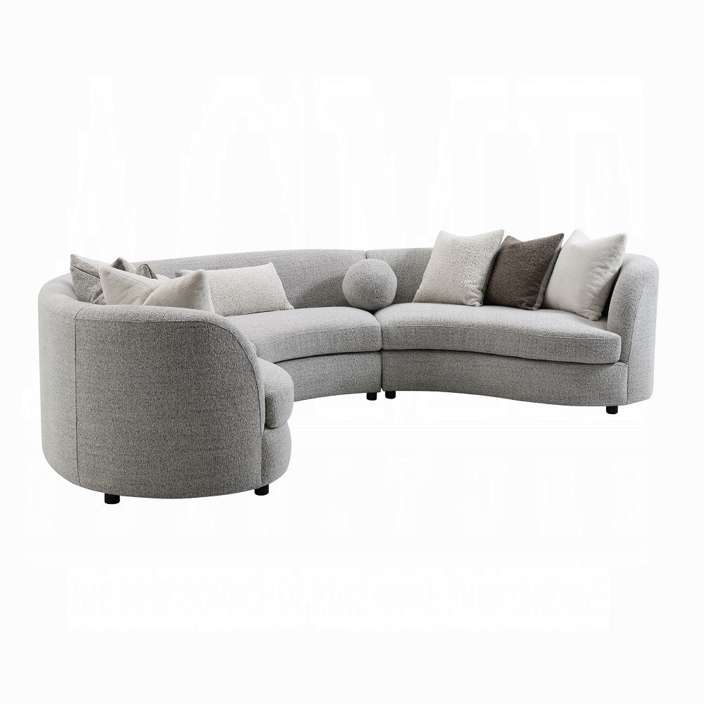 Garelli curved sofa