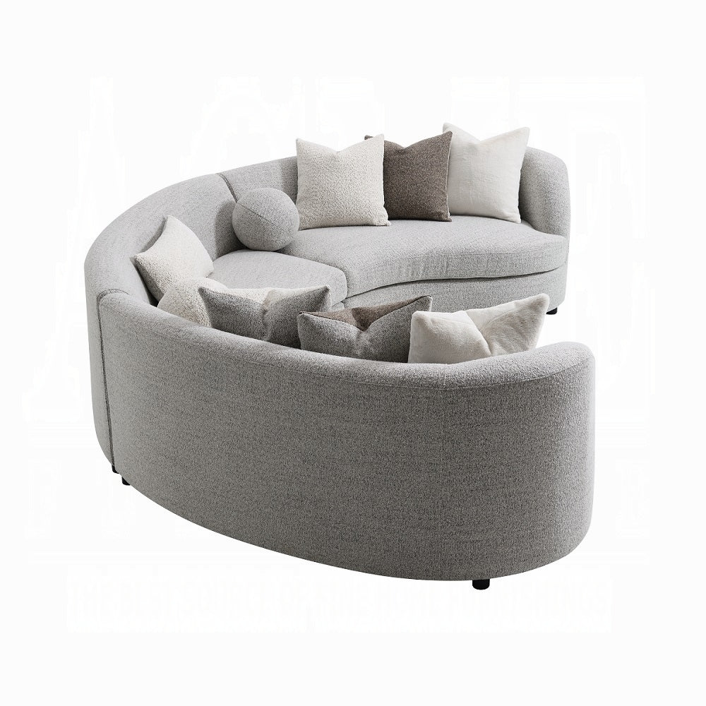 Garelli curved sofa