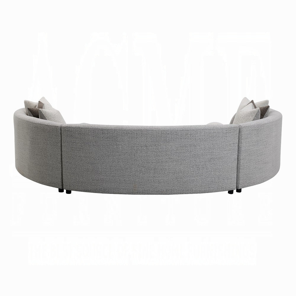 Garelli curved sofa